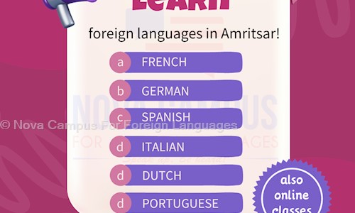 Nova Campus For Foreign Languages in Ranjit Avenue, Amritsar - 143001
