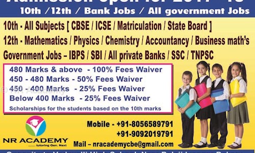 NR Academy in Vadavalli, Coimbatore - 641041