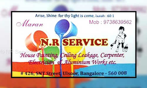 NR Services in Ulsoor, Bangalore - 560008