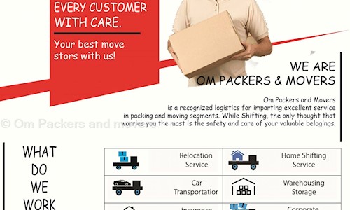 Om Packers and movers in A.B. Road, Indore - 452010