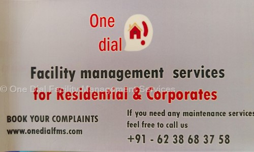 One Dial Facility Management Services in Manacaud, Trivandrum - 695005