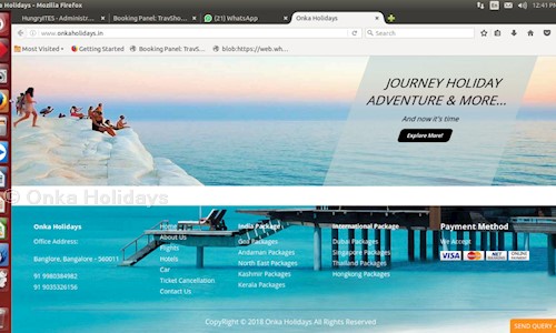 Onka Holidays in Krishnarajapura, Bangalore - 560036