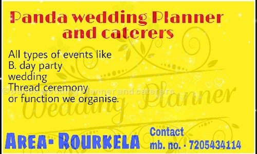 panda wedding Planner and caterers in Sector 8, Rourkela - 769003