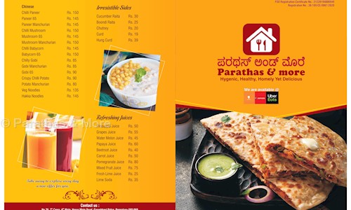 Parathas & More in HSR Layout, Bangalore - 560068
