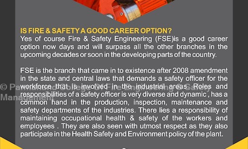 Parmanand College of Fire Engineering & Safety Management in Kasarwadi, Pimpri Chinchwad - 411034