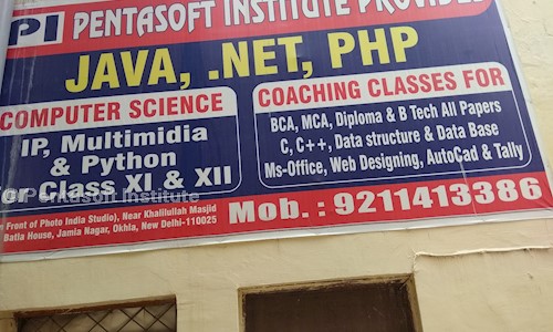 Pentasoft Institute in Jamia Nagar, Delhi - 110025