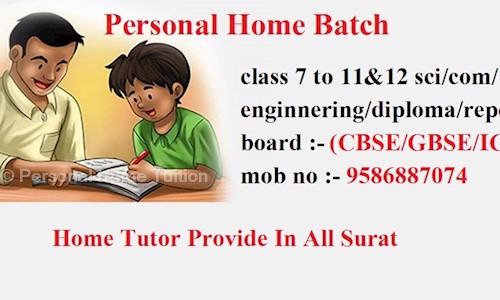 Personal Home Tuition