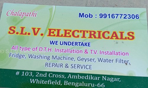 SLV TV Installation in Whitefield, Bangalore - 560066
