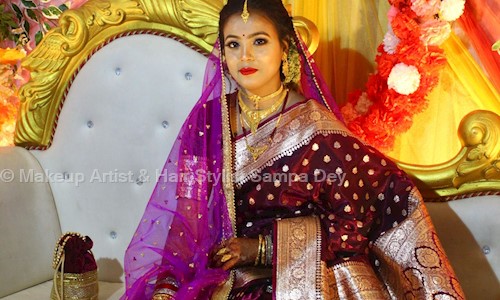 Makeup Artist & Hair Stylist Sampa Dey in Sodepur, Kolkata - 700115