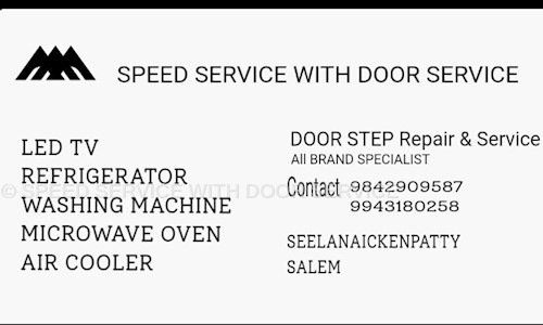 SPEED SERVICE WITH DOOR SERVICE in Dasanaickenpatti, Salem - 636201