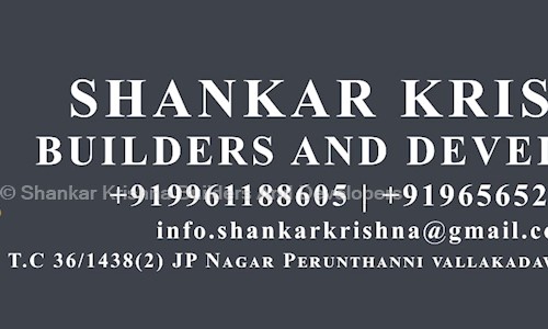 Shankar Krishna Builders And Developers in Vallakkadavu, Trivandrum - 695008