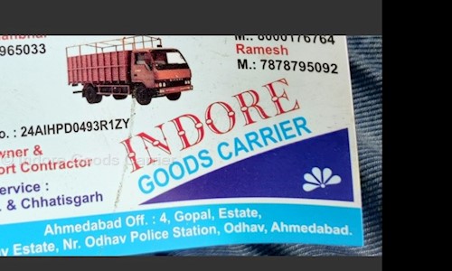 Indore Goods Carrier in Odhav, Ahmedabad - 382415