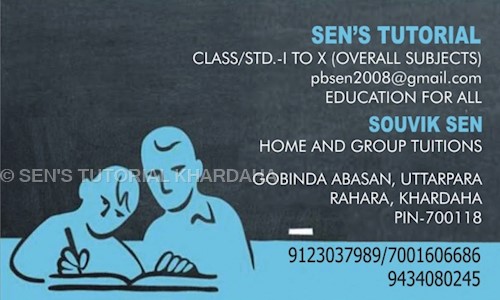 SEN'S TUTORIAL  in Rahara, Kolkata - 700118