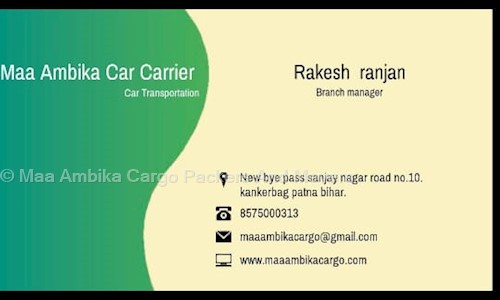 Maa Ambika Cargo Packers And Movers in Ramkrishan Nagar, Patna - 800020