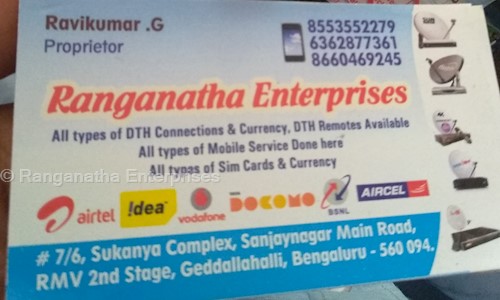 Ranganatha Enterprises in Geddalahalli, Bangalore - 560094