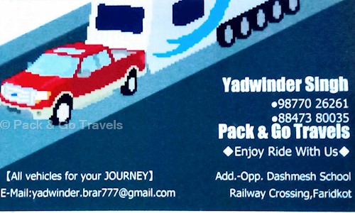 Pack & Go Travels in , Ludhiana - 151203