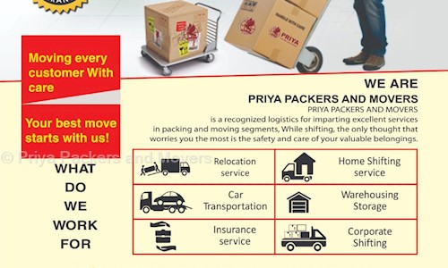 Priya Packers and Movers in Piplaj, Ahmedabad - 382405