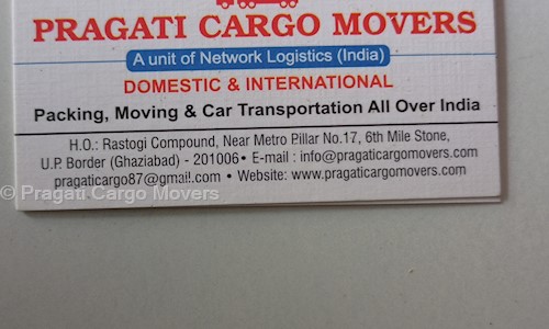 Pragati Cargo Movers in Shaheed Nagar, Ghaziabad - 201005