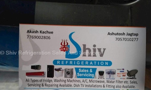 Shiv Refrigeration Sales And Services in Panchavati, Nashik - 422003