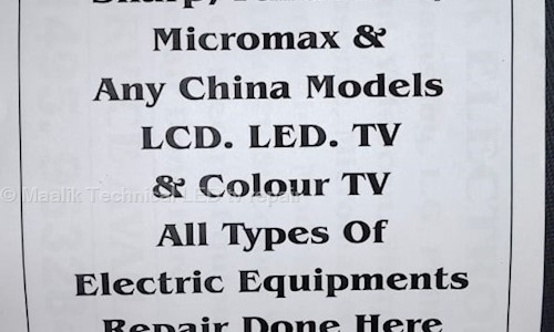 Maalik Technical LED tv repair in T. Dasarahalli, Bangalore - 560057