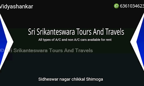 Sri Srikanteswara Tours And Travels in Savalanga Road, Shimoga - 577202
