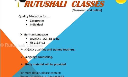 Rutushali Classes in Market Yard, Pune - 411037