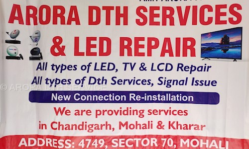 Arora dth services & led repair in Sector 71, Mohali - 160071
