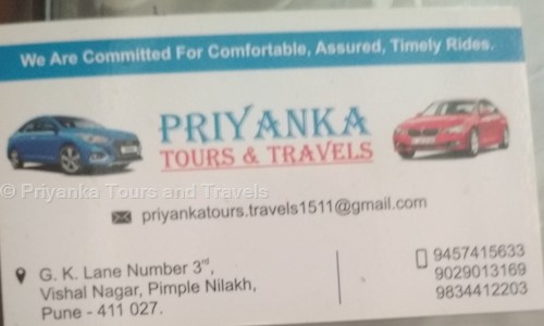 Priyanka Tours and Travels in Pimple Nilakh, Pune - 411027
