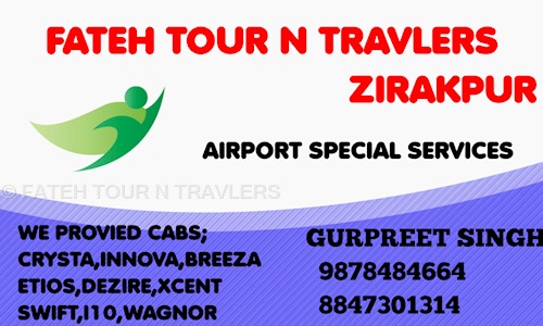 FATEH TOUR N TRAVLERS in Zirakpur, Mohali - 140603