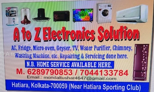 A to Z Electronics Solution in Hatiara, Kolkata - 700157