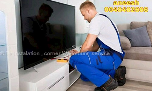Tv Instalation , corner Wallmount  service in Adoor, kollam - 690561