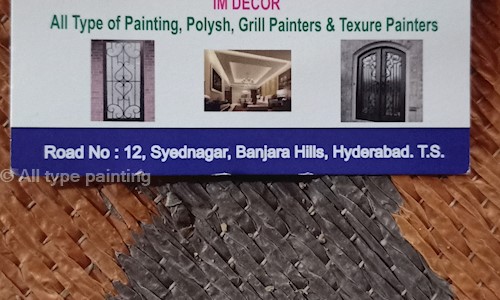 All type painting in Mokila, Hyderabad - 501503