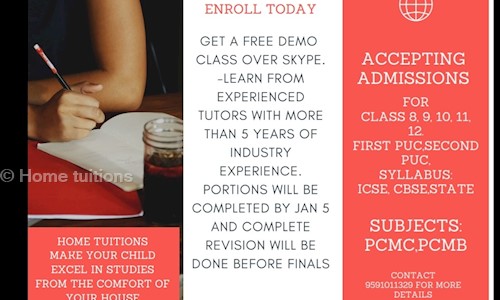 Karan Home tuitions in Hennur Gardens, Bangalore - 560043