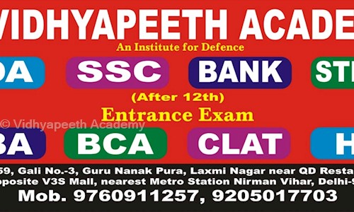 Vidhyapeeth Academy in Laxmi Nagar, Delhi - 110092