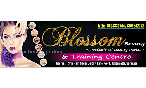 Blossom beauty parlour in Kakarmata, Varanasi - 221005