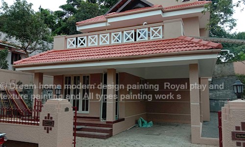 Dream home modern design painting  Royal play and texture painting and All types painting work s in Solai Alagupuram, Madurai - 625011