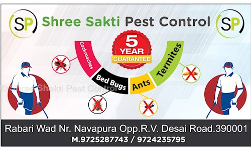 Shree Shakti Pest Control in Vadodara Manjalpur, Vadodara - 390001