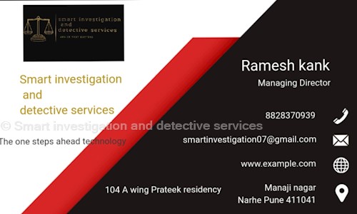 Smart investigation and detective services in Khar East, Mumbai - 400051
