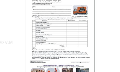 V.M.INDIA PACKERS & MOVERS