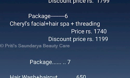 Priti's Saundarya Beauty Care in Bopal, Ahmedabad - 380058
