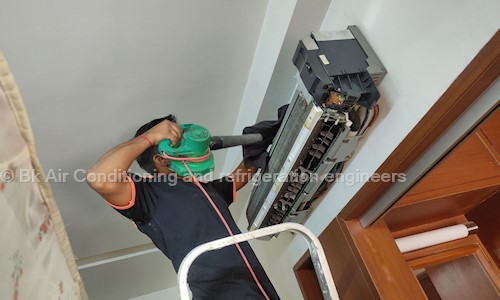 Bk Air Conditioning and refrigeration engineers in Ram Wadi, Vadodara - 390024