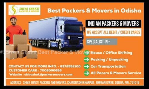 Shiva Shakti Best Packer & Movers in Khandagiri, Bhubaneswar - 75130
