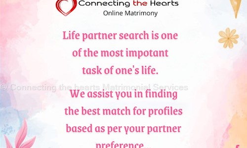 Connecting the hearts Matrimonial Services in Okhla, Delhi - 110025