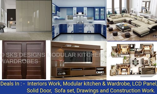 SKS DESIGNS MODULAR KITCHENS AND WARDROBES in Sector 88A, Gurgaon - 122505