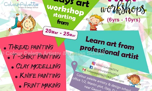 Colour Palette Artistry & Design School in Thane West, Mumbai - 400602