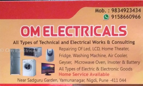 Om Electricals in Nigdi, Pimpri Chinchwad - 411054