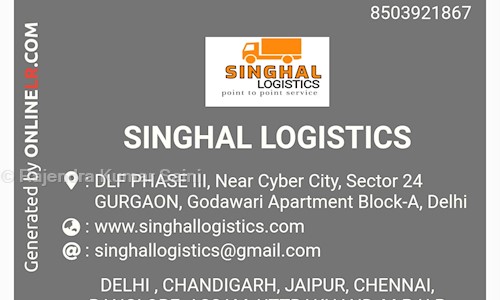 Singhal logistics in Laxmi Nagar, Delhi - 110052