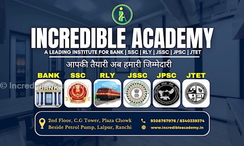 Incredible Academy in H.B. Road, Ranchi - 834001