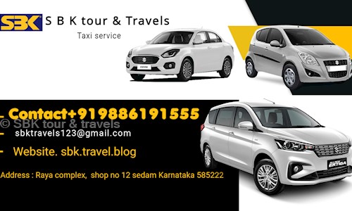 SBK tour & travels in Sedam, Gulbarga - 585222