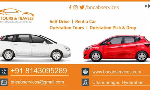 BN cabs and travels in Chandanagar, Hyderabad - 500050